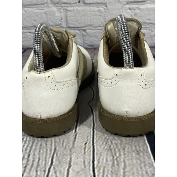 Wilson Golf Shoe Women's Size 7 White Tan GS372 - Picture 7 of 12